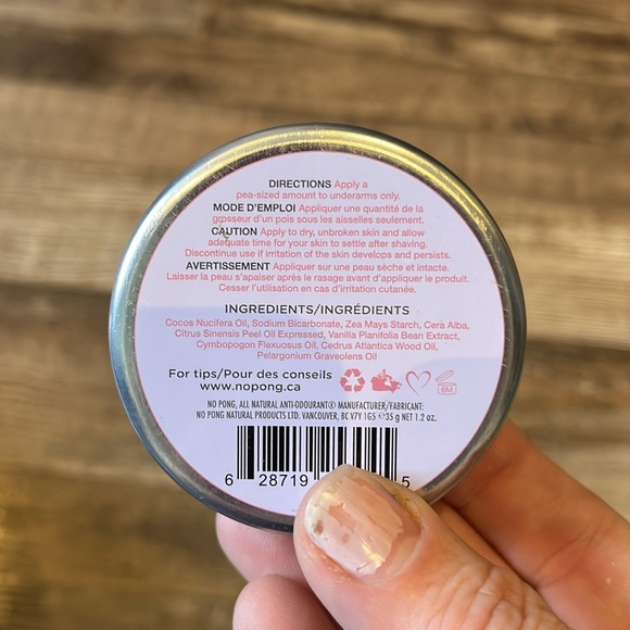 🌙 B132 - No Pong all natural deodorant - Picture 4 of 4